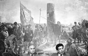 Chacho Alvarez y Fernando de la R&uacute;a, dos aliados que no consiguen hacerse buenos amigos.