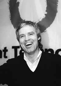 La alegr&iacute;a de Horst Stoermer, quien comparte el Nobel de F&iacute;sica junto a Robert Laughlin y Daniel Tsui.