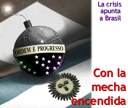 Con la mecha encendida