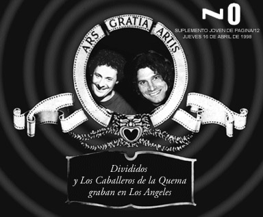 Divididos y Los Caballeros de la Quema graban en Los Angeles