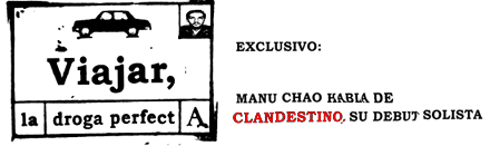 Manu Chao habla de Clandestino
