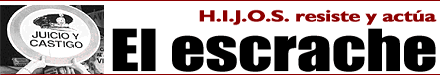 H.I.J.O.S. resiste y act&uacute;a