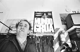 Luis Margani en la pel&iacute;cula, en que su desempe&ntilde;o es notablemente bueno."No tuve que cambiar gestos ni la voz, pero la historia es toda ficci&oacute;n."