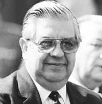 El general Manuel Contreras, ex jefe de la DINA, est&aacute; en prisi&oacute;n.