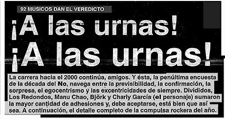 ROCKERS A VOTAR !