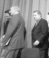 Nicol&aacute;s Gallo y el Presidente
