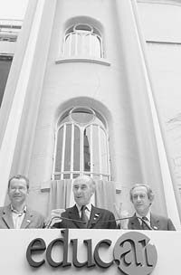 Mart&iacute;n Varsavsky, Fernando de la R&uacute;a y Juan Llach.