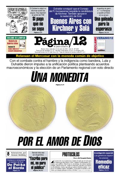 Tapa de la fecha 15-01-2003