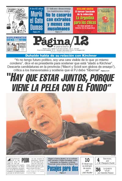 Tapa de la fecha 15-05-2004