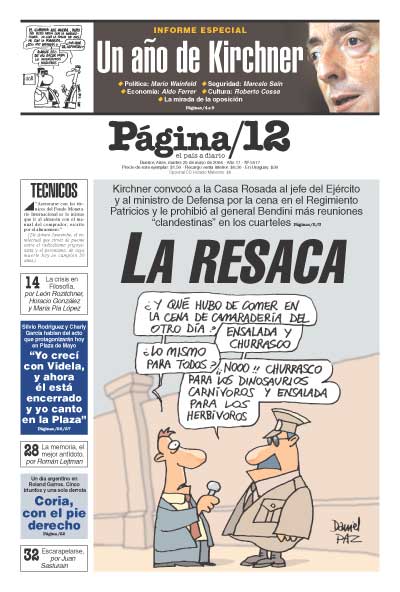 Tapa de la fecha 25-05-2004