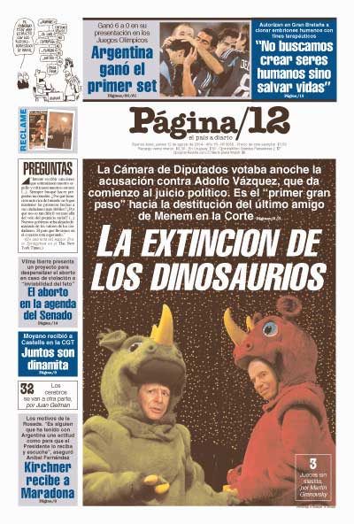 Tapa de la fecha 12-08-2004