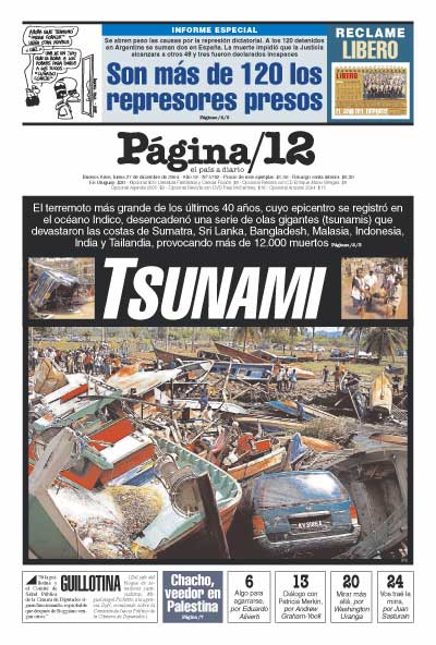Tapa de la fecha 27-12-2004