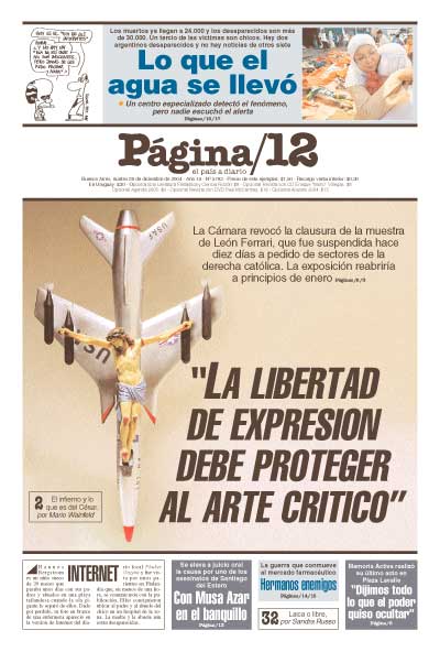 Tapa de la fecha 28-12-2004
