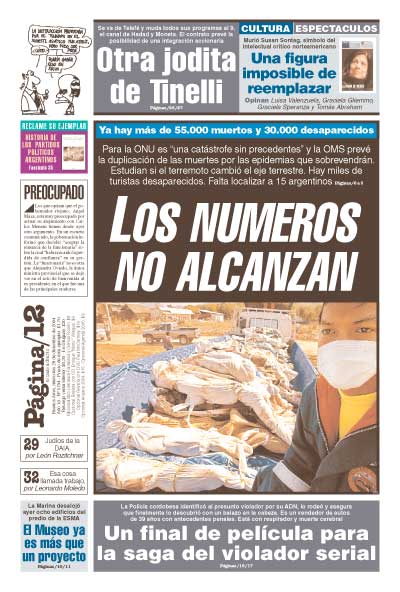 Tapa de la fecha 29-12-2004