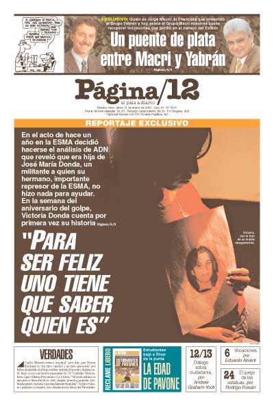 Tapa de la fecha 21-03-2005