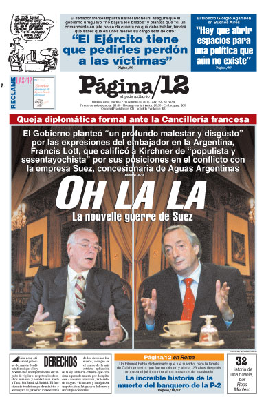 Tapa de la fecha 07-10-2005