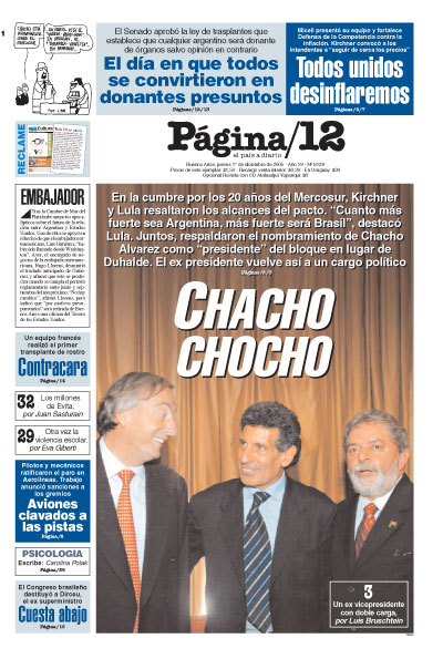 Tapa de la fecha 01-12-2005