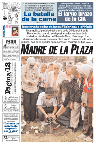 Tapa de la fecha 09-12-2005