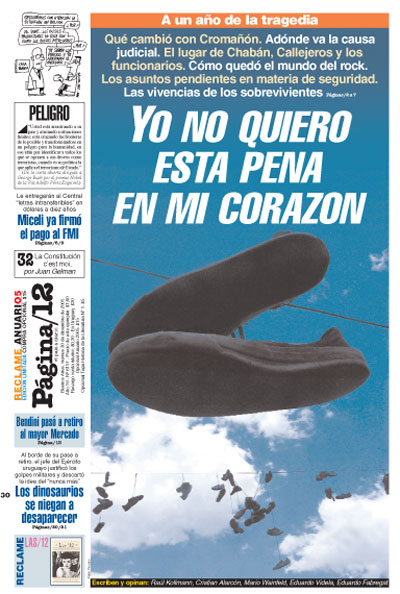 Tapa de la fecha 30-12-2005
