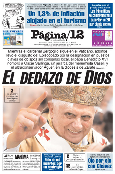 Tapa de la fecha 04-02-2006