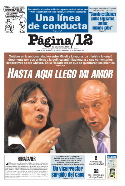 Tapa de la fecha 01-06-2006