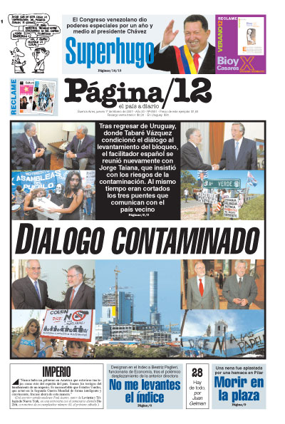 Tapa de la fecha 01-02-2007