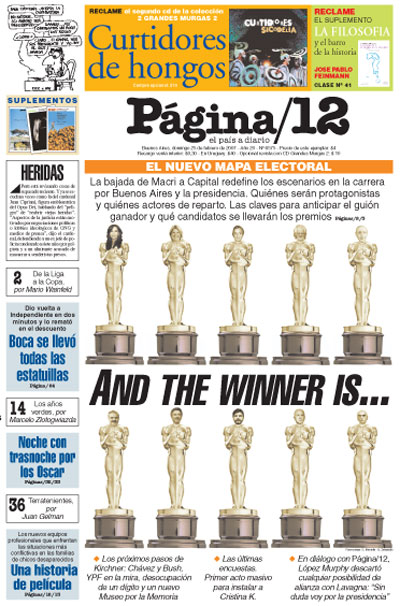 Tapa de la fecha 25-02-2007