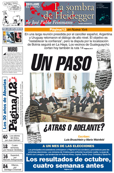 Tapa de la fecha 30-09-2007