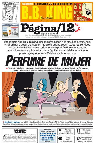 Tapa de la fecha 28-10-2007