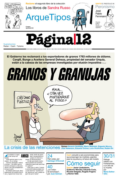 Tapa de la fecha 20-07-2008