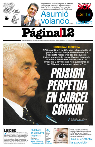 Tapa de la fecha 25-07-2008