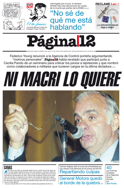 Tapa de la fecha 06-03-2009