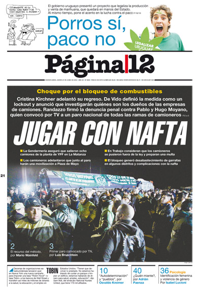 Tapa de la fecha 21-06-2012