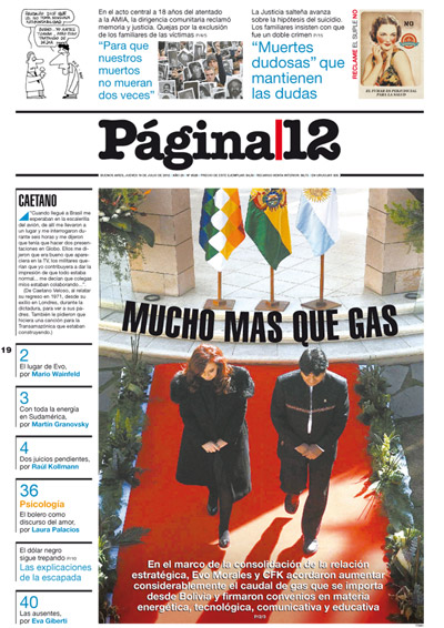 Tapa de la fecha 19-07-2012