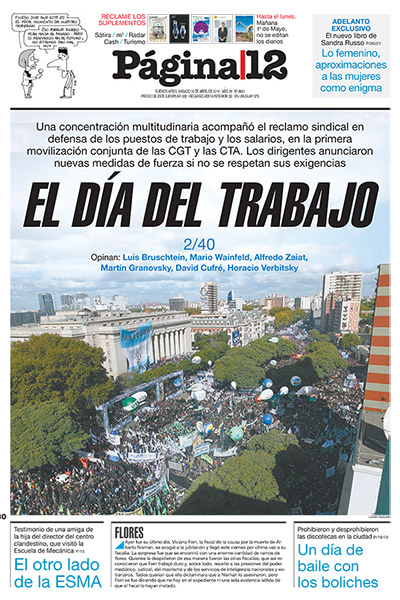 Tapa de la fecha 30-04-2016