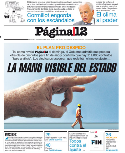 Tapa de la fecha 08-09-2016