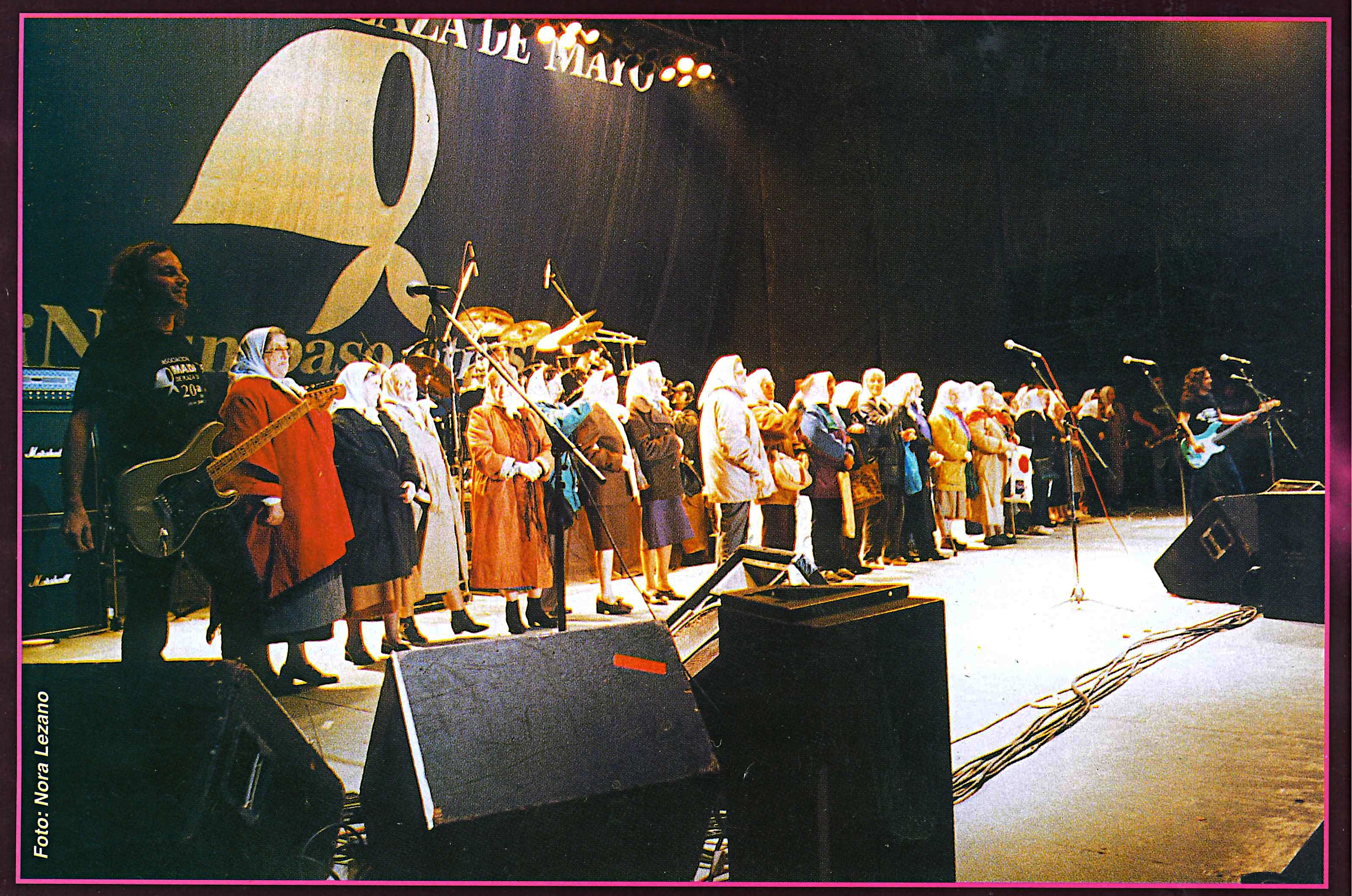 Un momento cumbre de los shows: La Renga con las Madres en escena