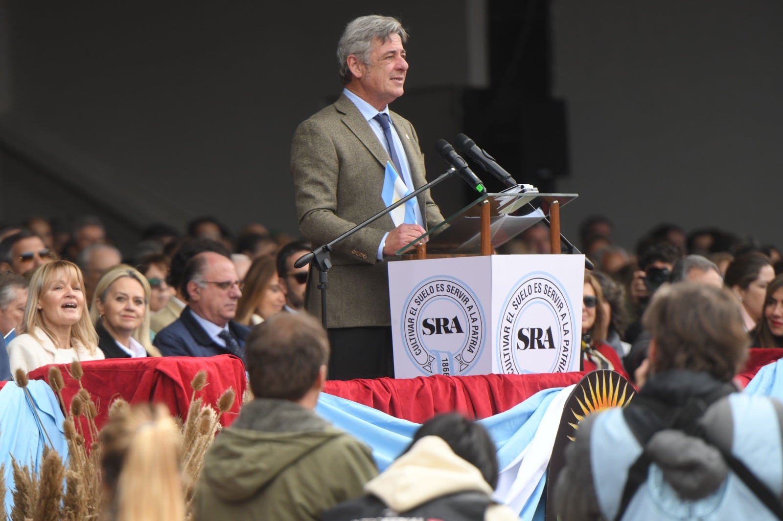 Nicolás Pino, titular de la Sociedad Rural, planteó sus exigencias para respaldar la candidatura de Bullrich.