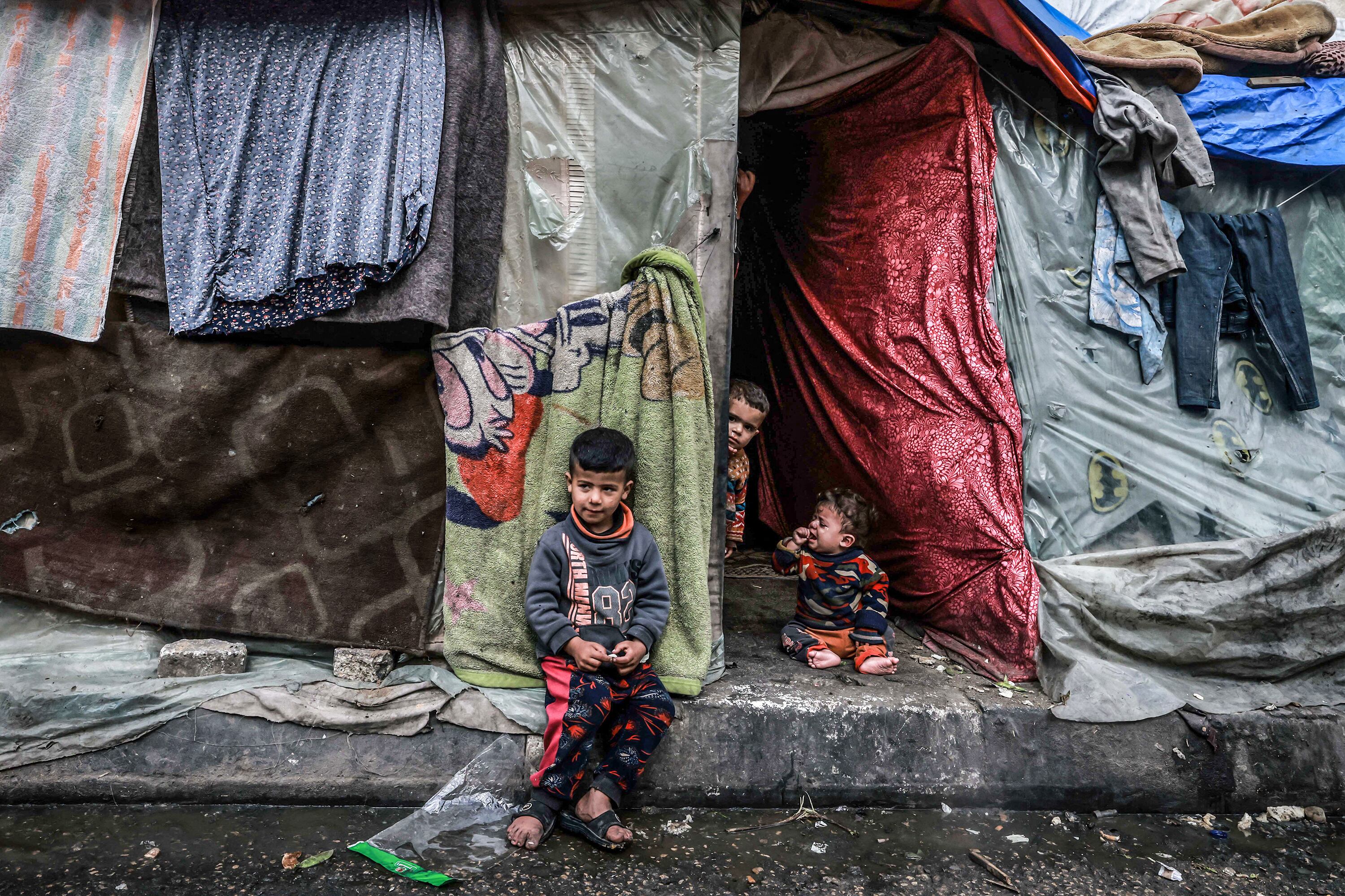 La precariedad extrema en Rafah, antes de la invasión.