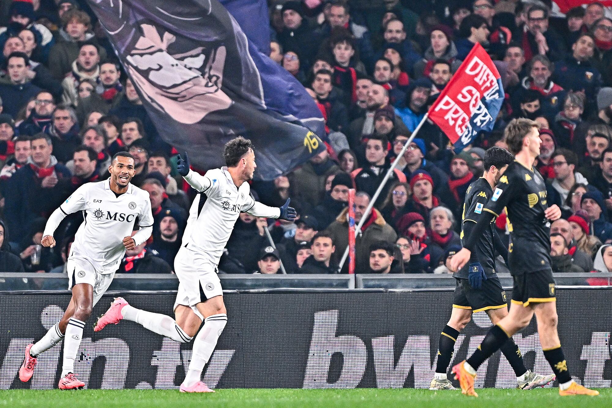 Rrahmani ya anotó su gol para Napoli