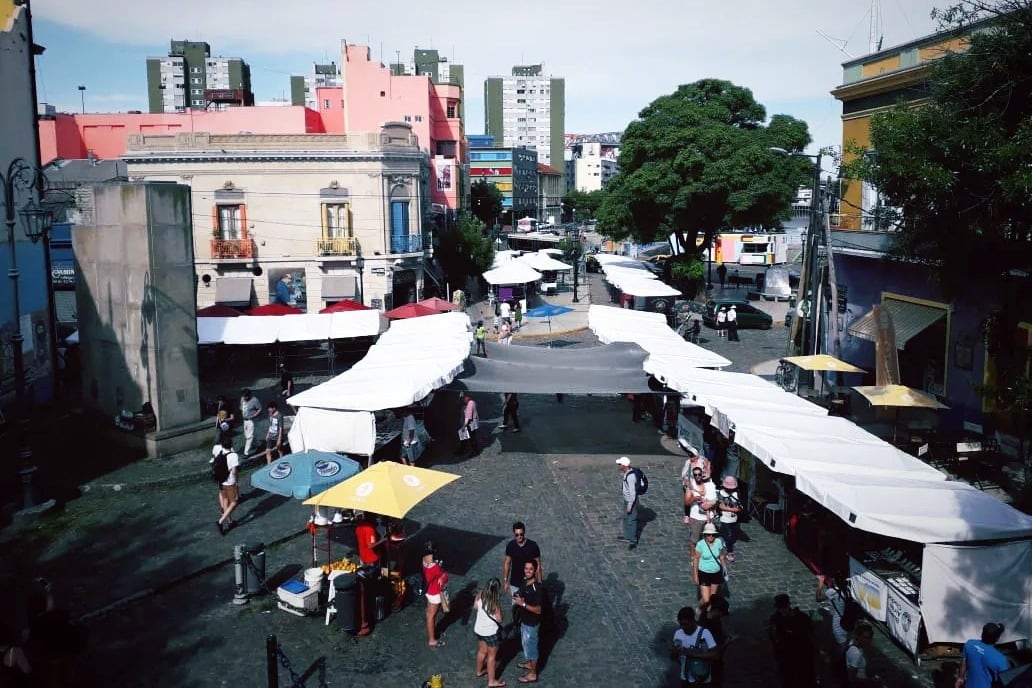 El tradicional paseo de La Boca funciona hace más de cuarenta años.