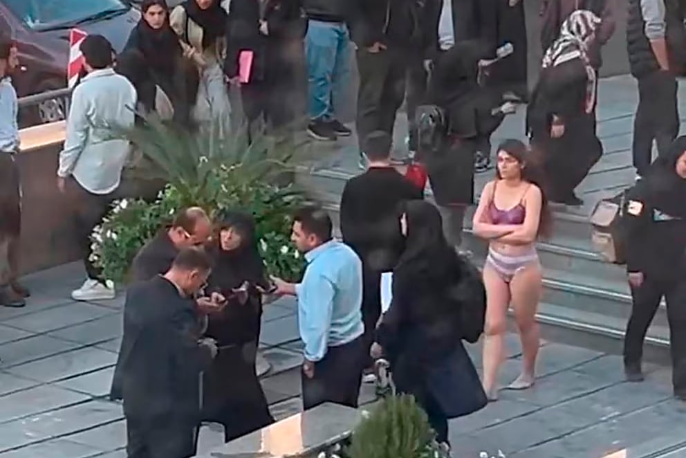 La estudiante que se rebeló contra la policía de la moral.