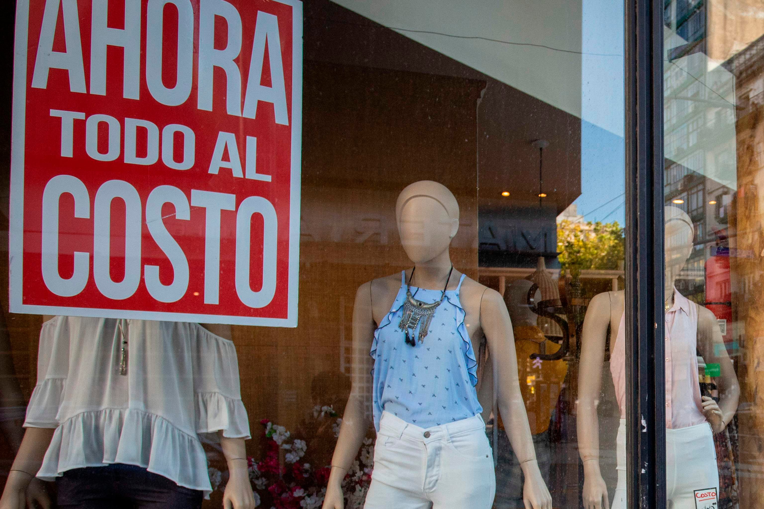 Son casi 300 los locales sin actividad comercial. 