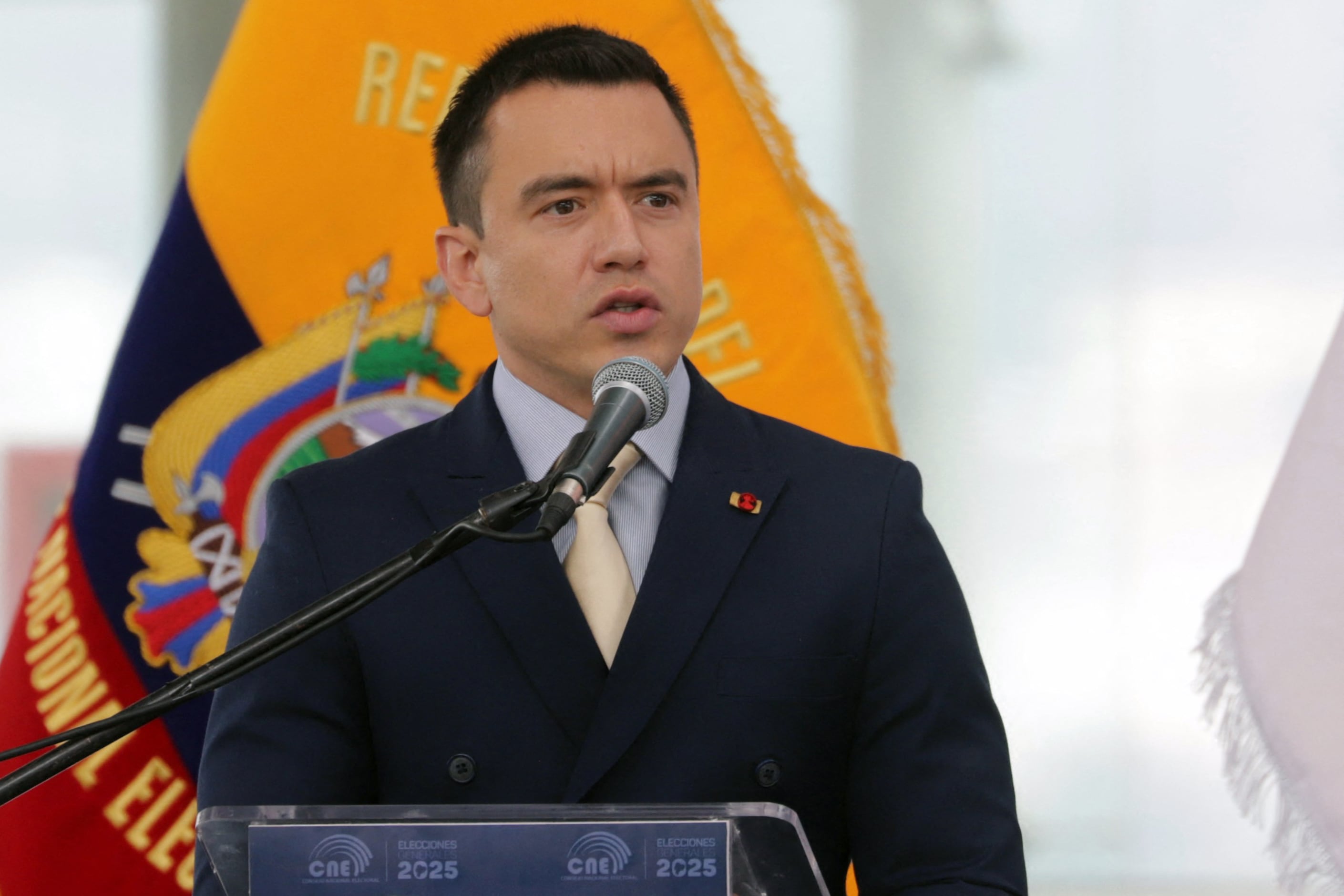 Se trata de la segunda consulta que Noboa plantea desde que en noviembre de 2023 tomó las riendas del país