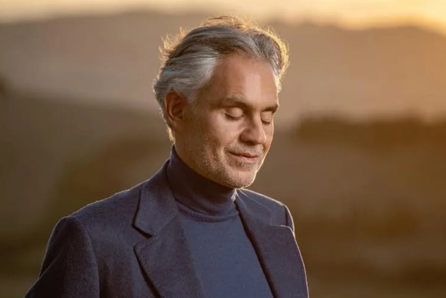 Andrea Bocelli vuelve a Argentina después de casi 15 años y se presenta por primera vez en el emblemático Teatro Colón. 