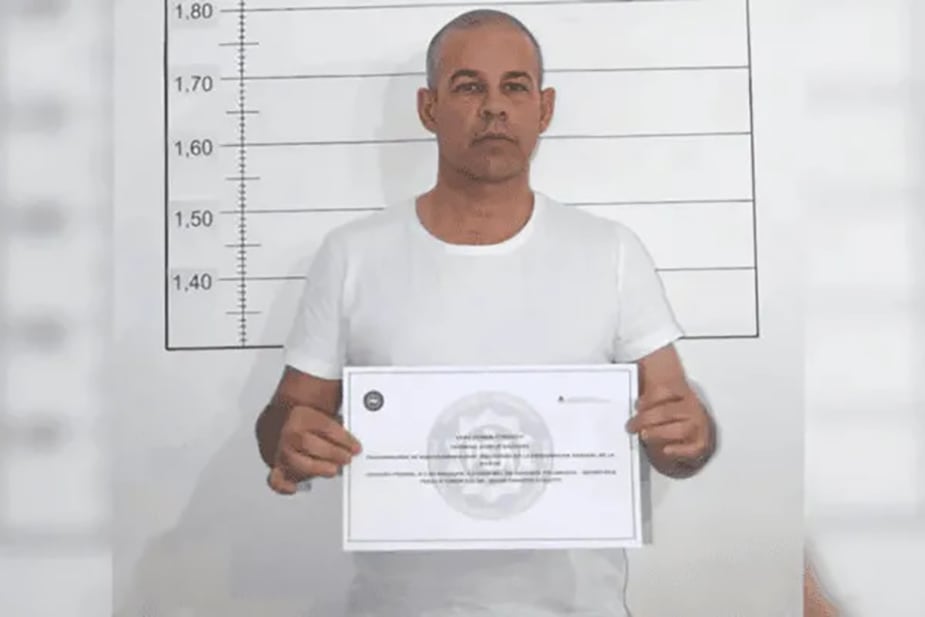 Fred Machado está en un country de Río Negro. 