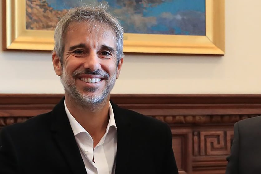 Juan Parodi, ahora exdirector de la TV Pública.