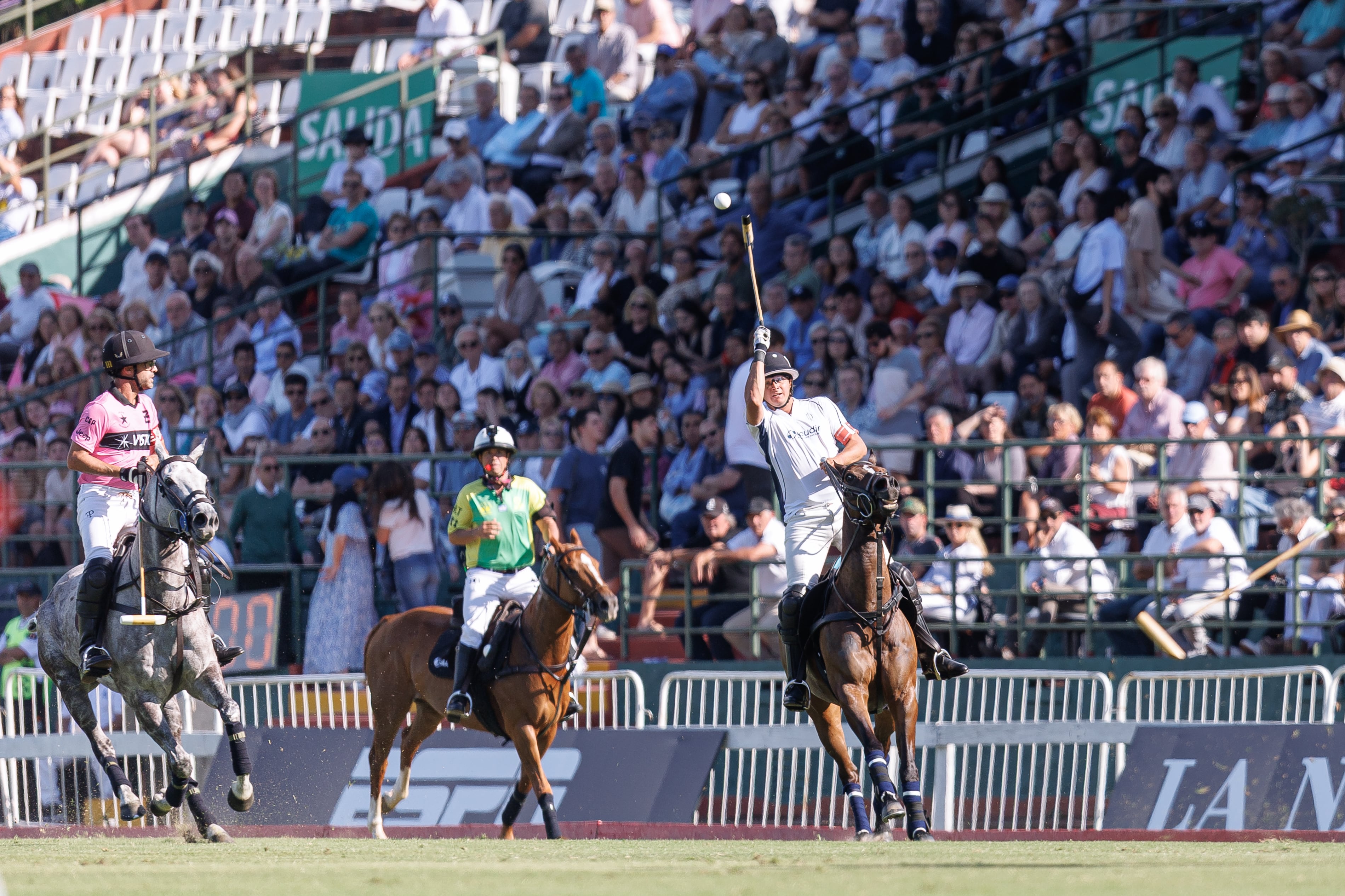 Ellerstina luchó para vencer a Dolfina II