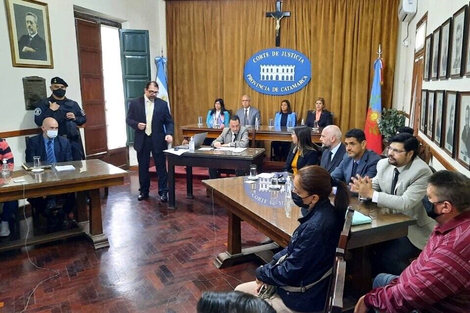Sorteo del primer juicio por jurado en Catamarca (Archivo).