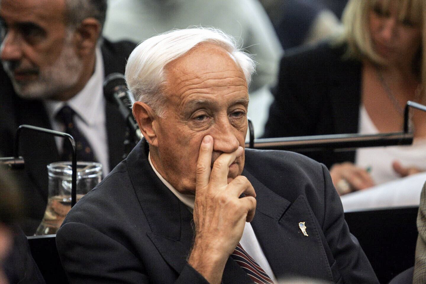 El represor de la ESMA Jorge Acosta, uno de los impulsores del hábeas corpus.